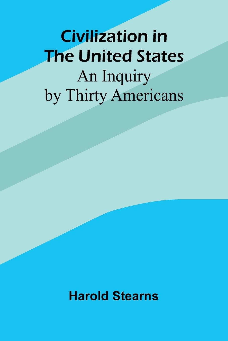 Vorderes Coverbild Civilization In The United States