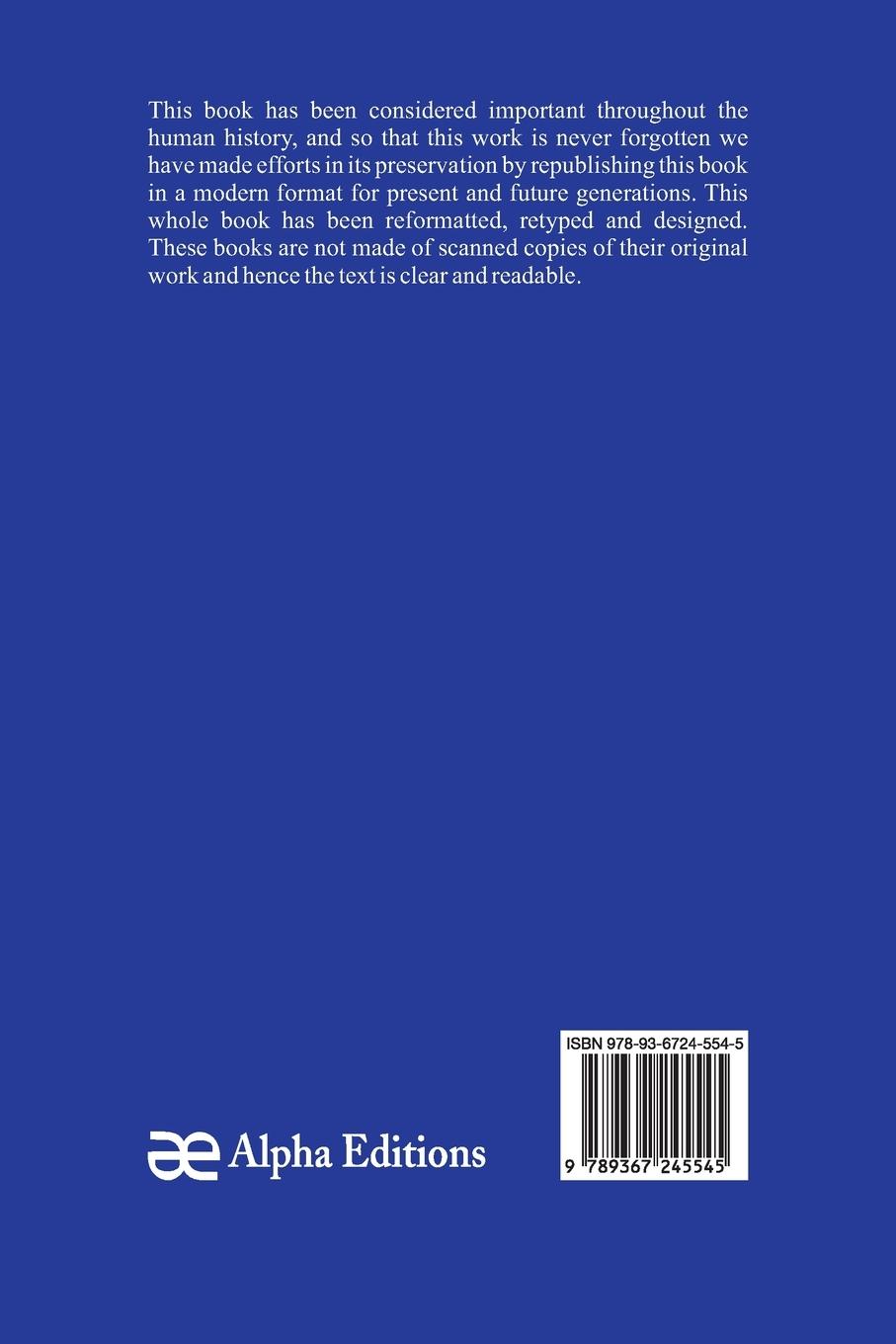 Rückseitencover The Church, The Falling Away, And The Restoration