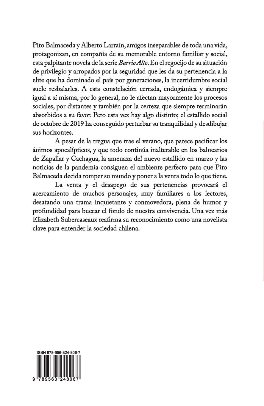 Rückseitencover Vendo todo lo que tengo