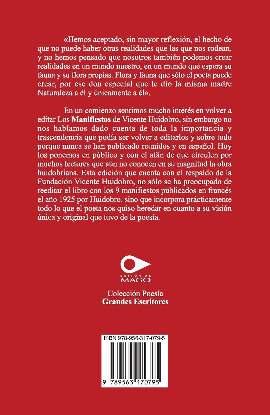 Rückseitencover Manifiestos