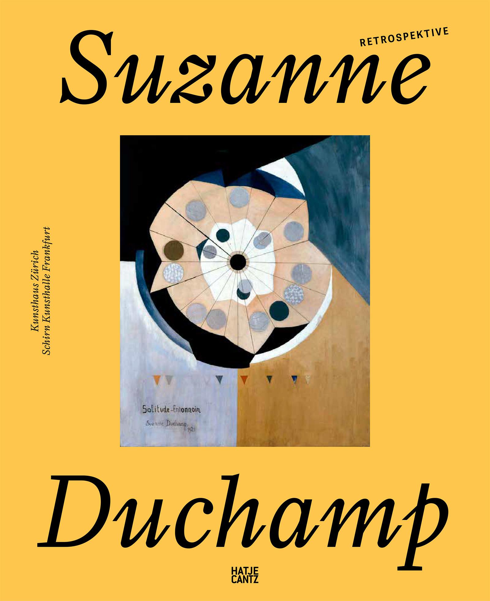 Vorderes Coverbild Suzanne Duchamp. Retrospektive