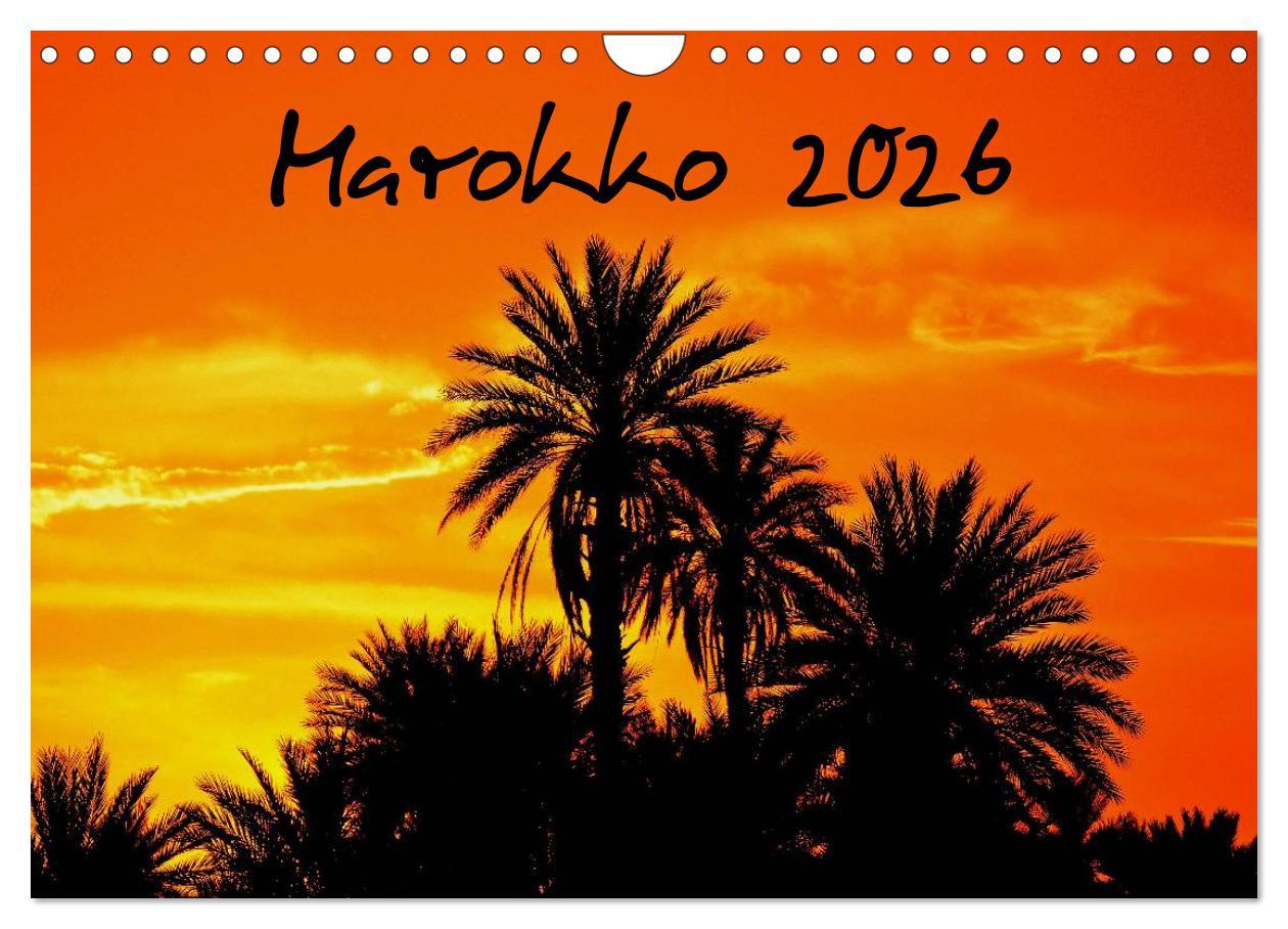 Vorderes Coverbild Marokko 2026 (Wandkalender 2026 DIN A4 quer), CALVENDO Monatskalender