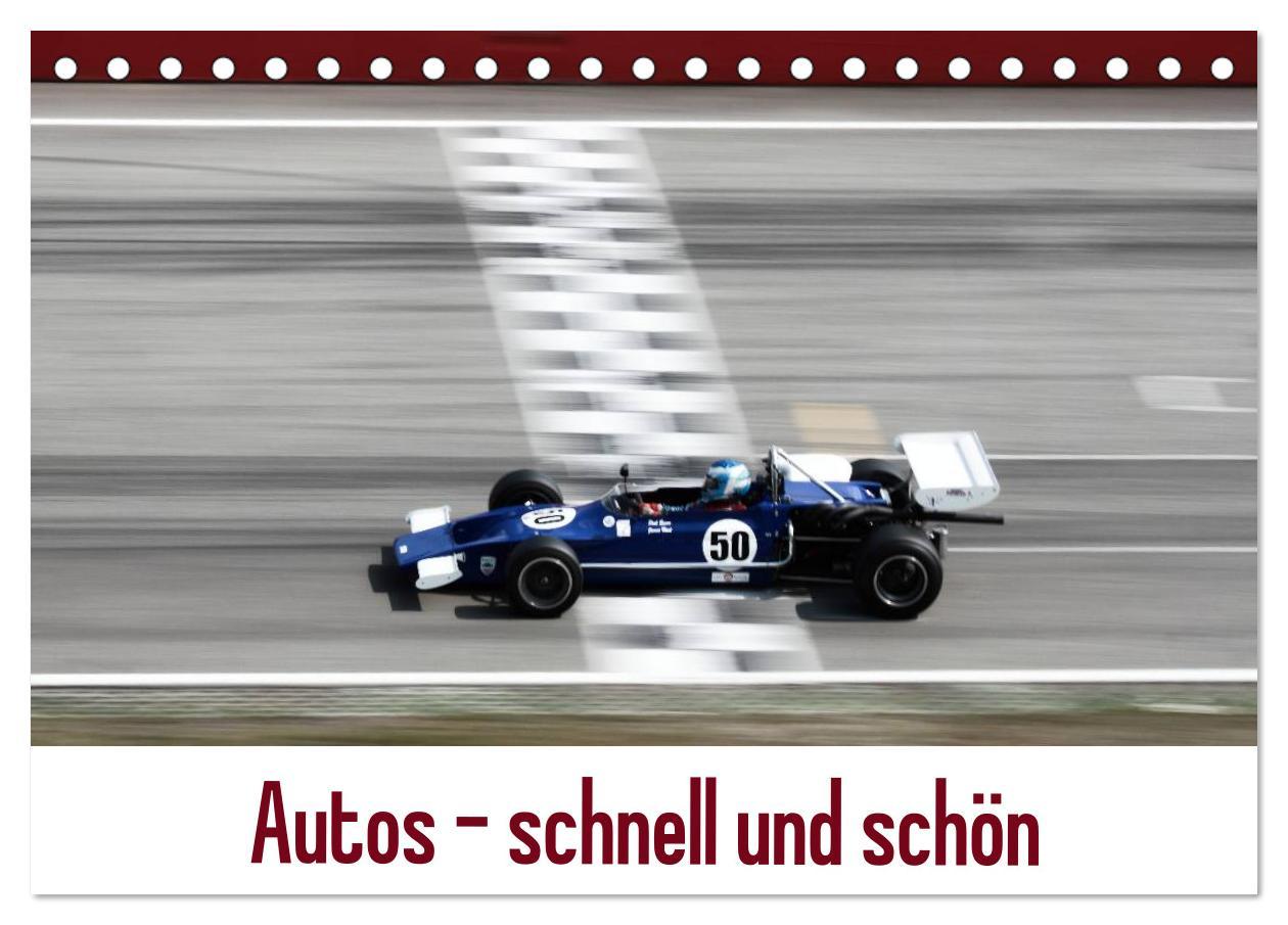 Vorderes Coverbild Autos - schnell und schön (Tischkalender 2026 DIN A5 quer), CALVENDO Monatskalender