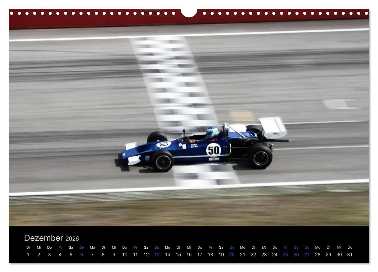 Beispielinhalt (Bild) Autos - schnell und schön (Wandkalender 2026 DIN A3 quer), CALVENDO Monatskalender