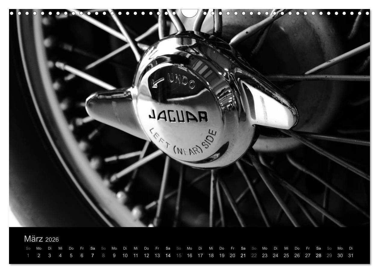 Beispielinhalt (Bild) Autos - schnell und schön (Wandkalender 2026 DIN A3 quer), CALVENDO Monatskalender