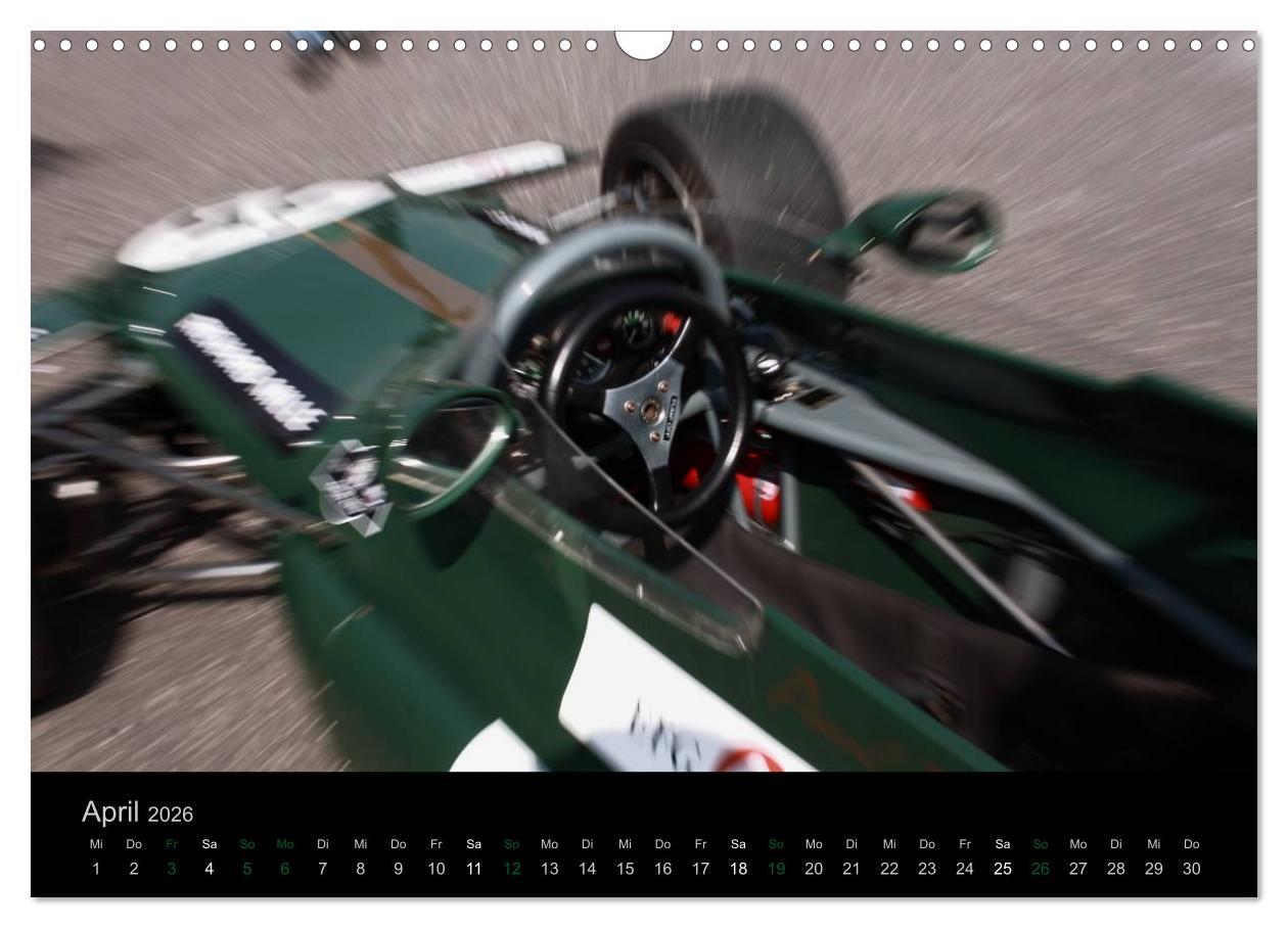 Beispielinhalt (Bild) Autos - schnell und schön (Wandkalender 2026 DIN A3 quer), CALVENDO Monatskalender