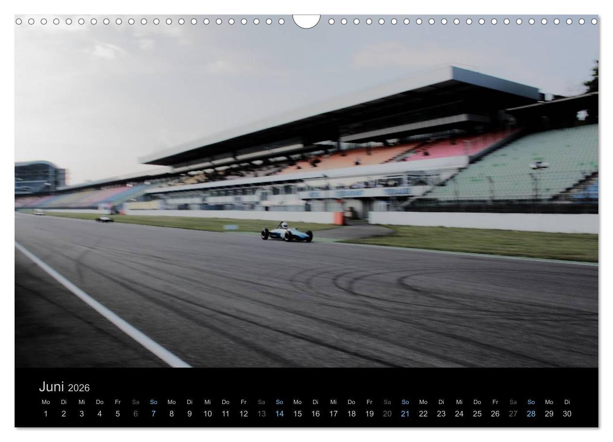Beispielinhalt (Bild) Autos - schnell und schön (Wandkalender 2026 DIN A3 quer), CALVENDO Monatskalender