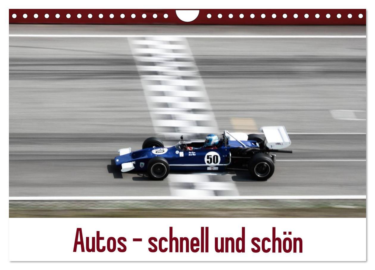 Vorderes Coverbild Autos - schnell und schön (Wandkalender 2026 DIN A4 quer), CALVENDO Monatskalender
