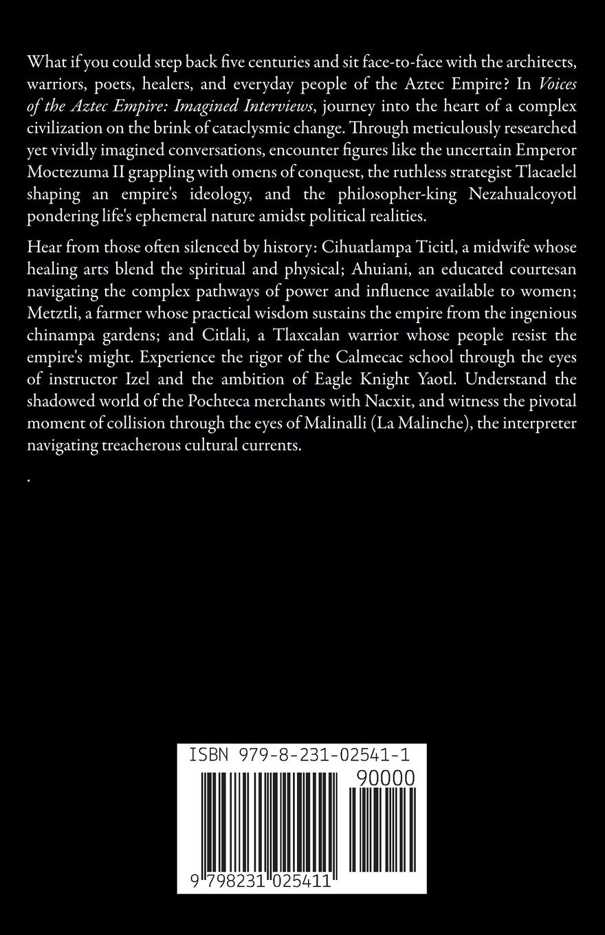 Rückseitencover Voices of the Aztec Empire