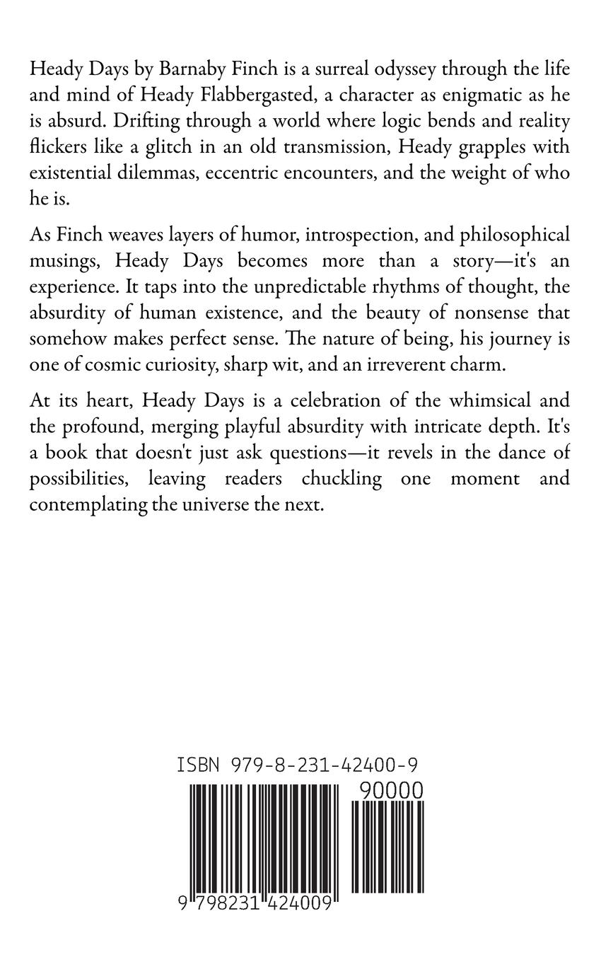 Rückseitencover Heady Days