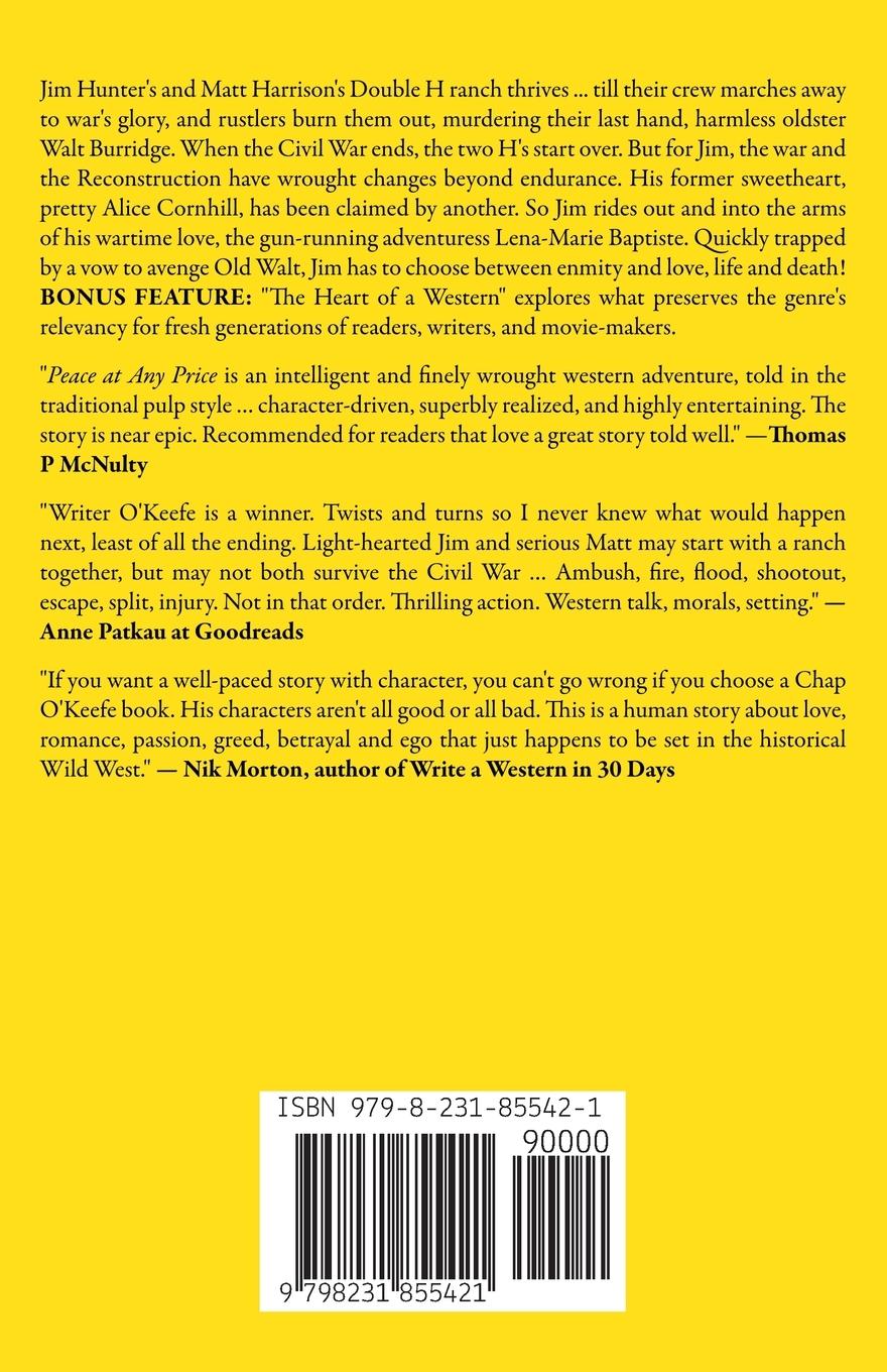 Rückseitencover Peace at Any Price