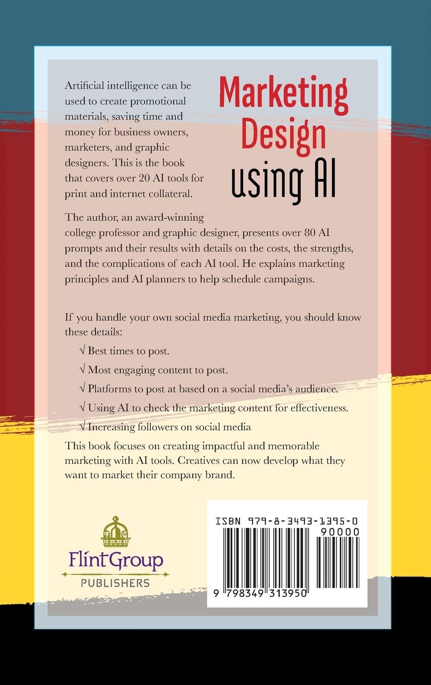 Rückseitencover Marketing Design Using AI