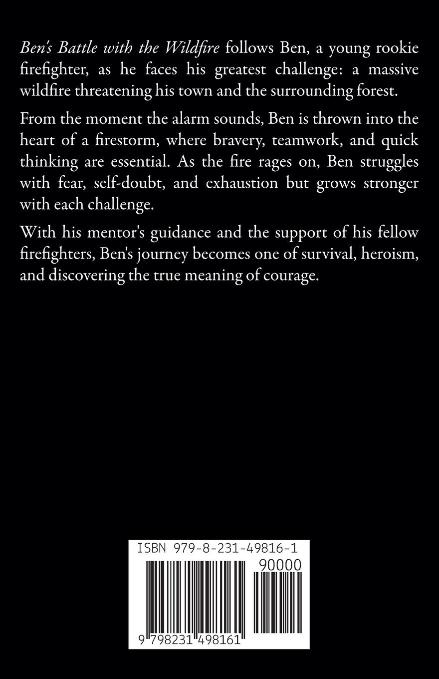 Rückseitencover Ben's Battle with the Wildfire