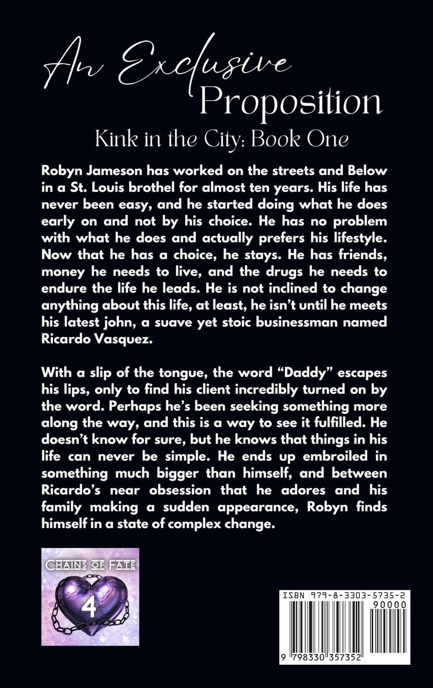 Rückseitencover An Exclusive Proposition