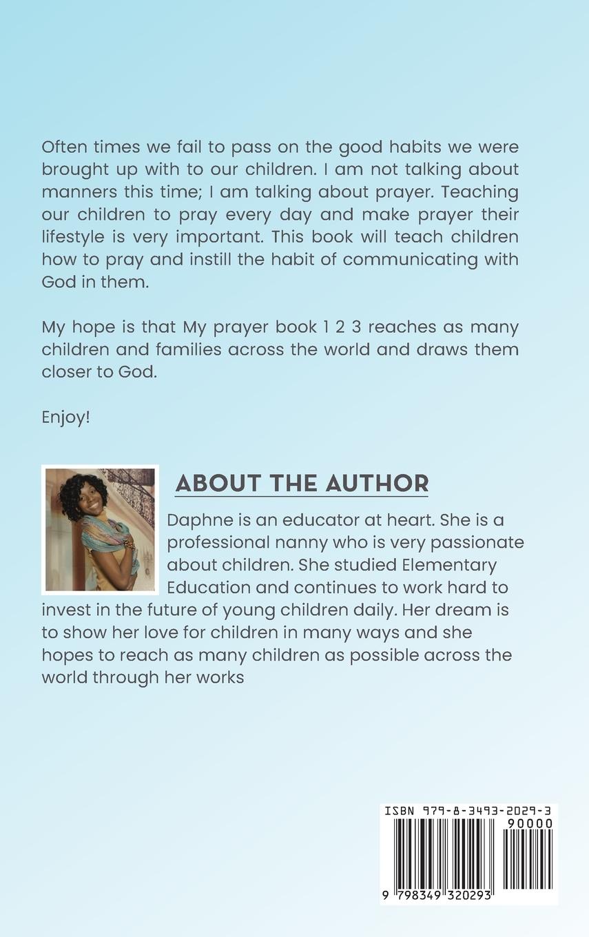 Rückseitencover My Prayer Book 1,2,3