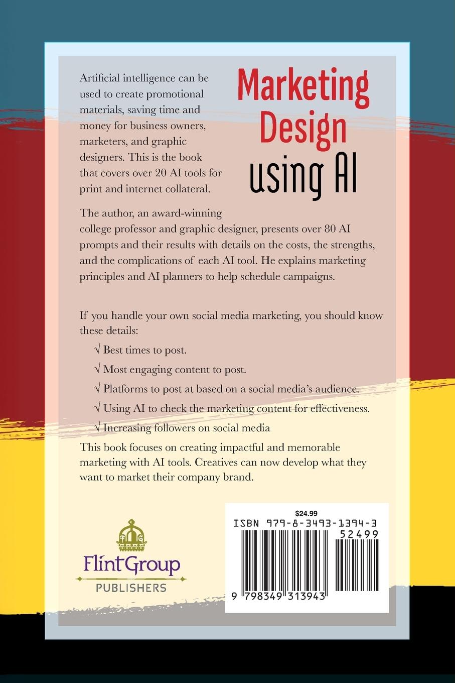 Rückseitencover Marketing Design Using AI