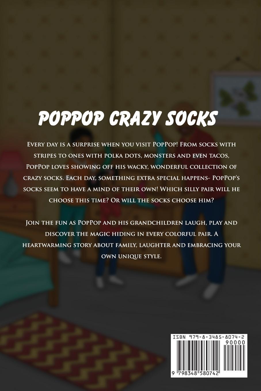 Rückseitencover PopPop's Crazy Socks