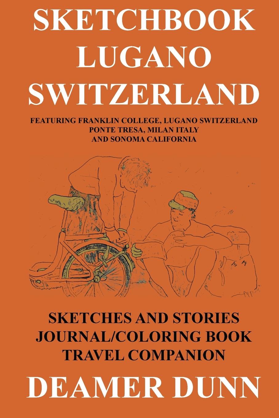 Vorderes Coverbild SKETCHBOOK LUGANO SWITZERLAND