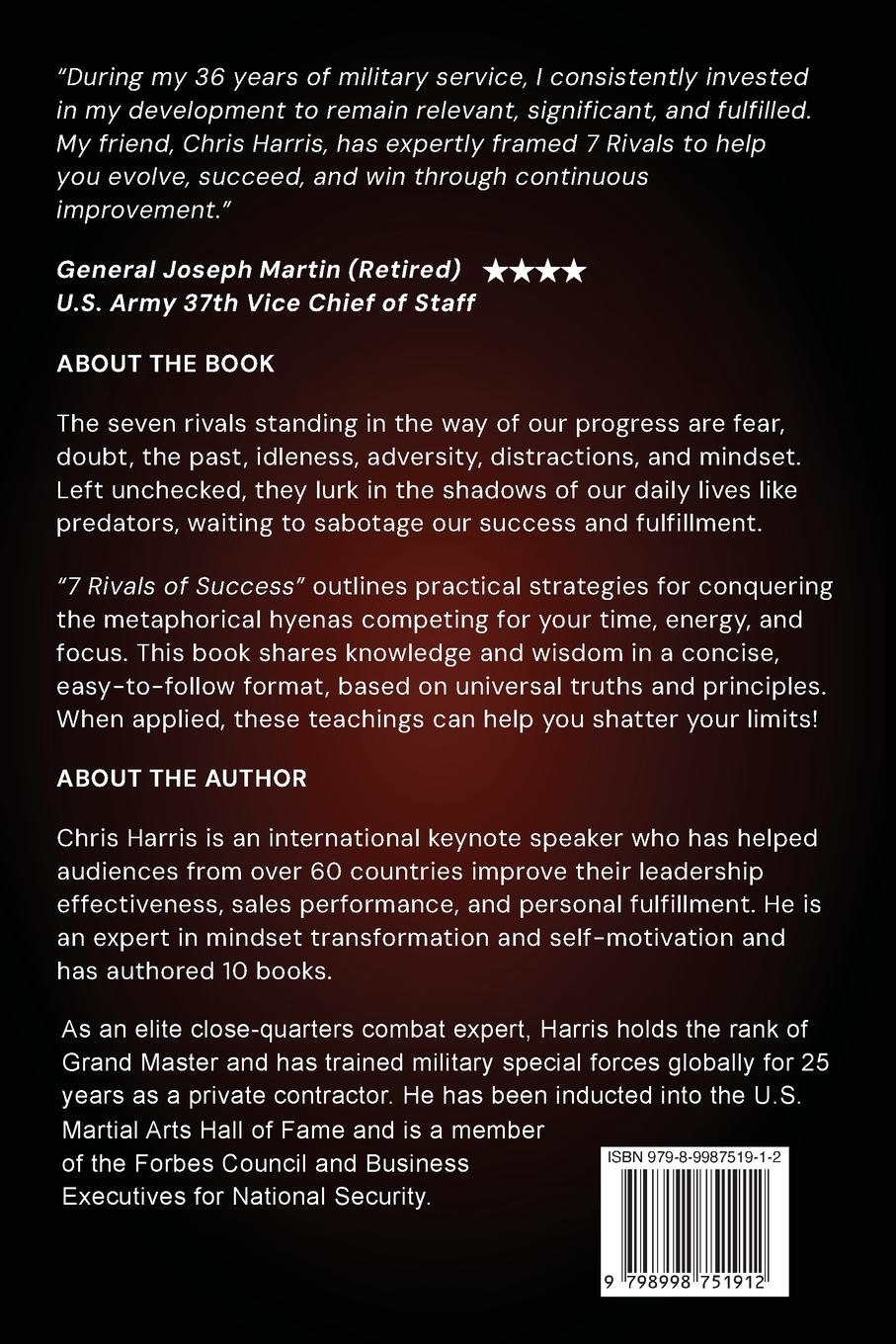 Rückseitencover 7 RIVALS OF SUCCESS