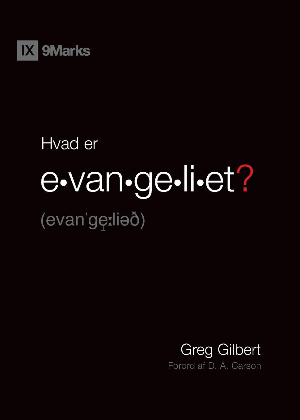 Vorderes Coverbild What Is the Gospel? / Hvad er evangeliet?