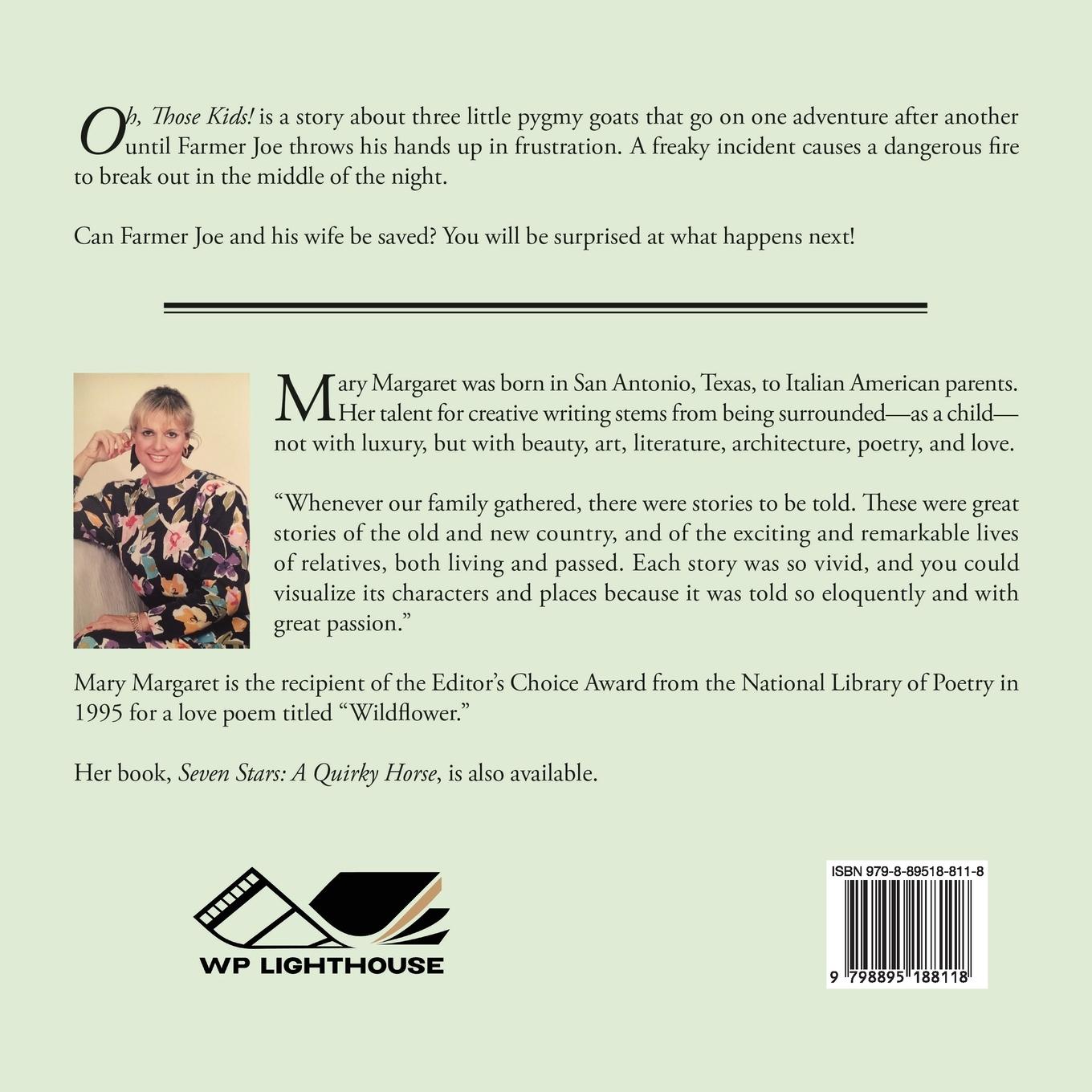 Rückseitencover Oh, Those Kids!