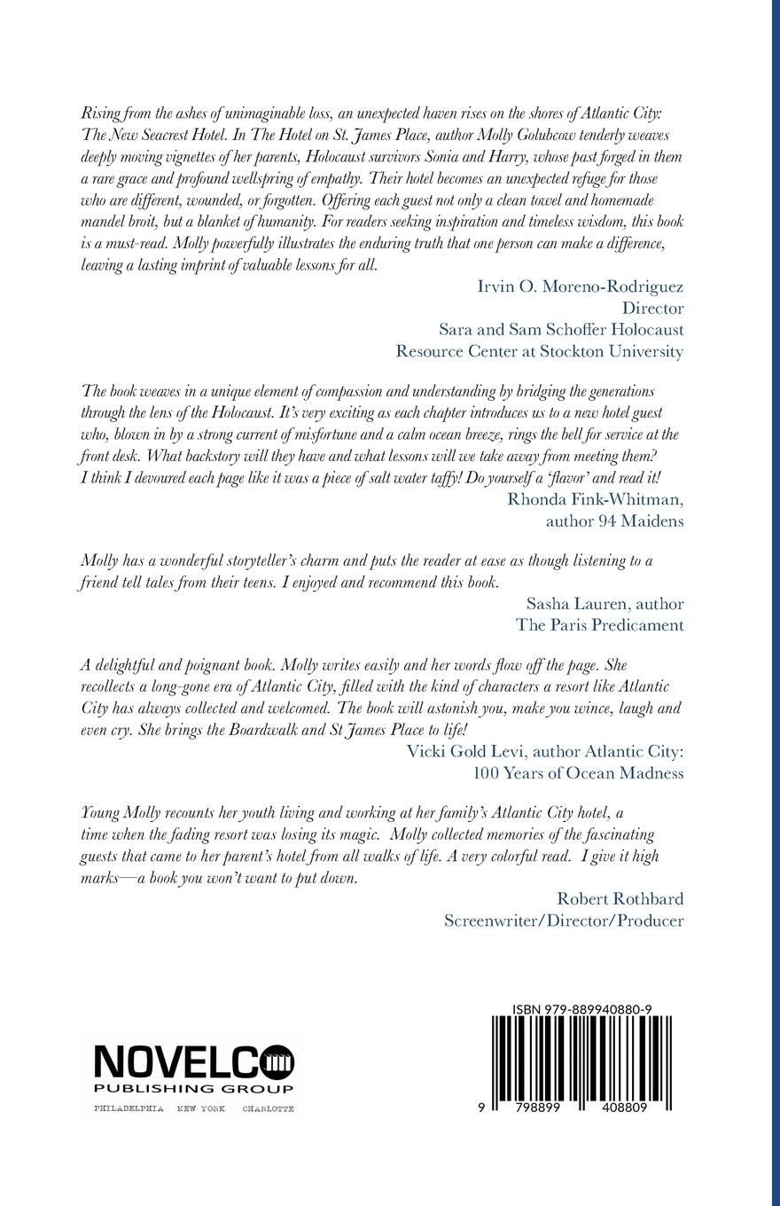 Rückseitencover The Hotel on St. James Place