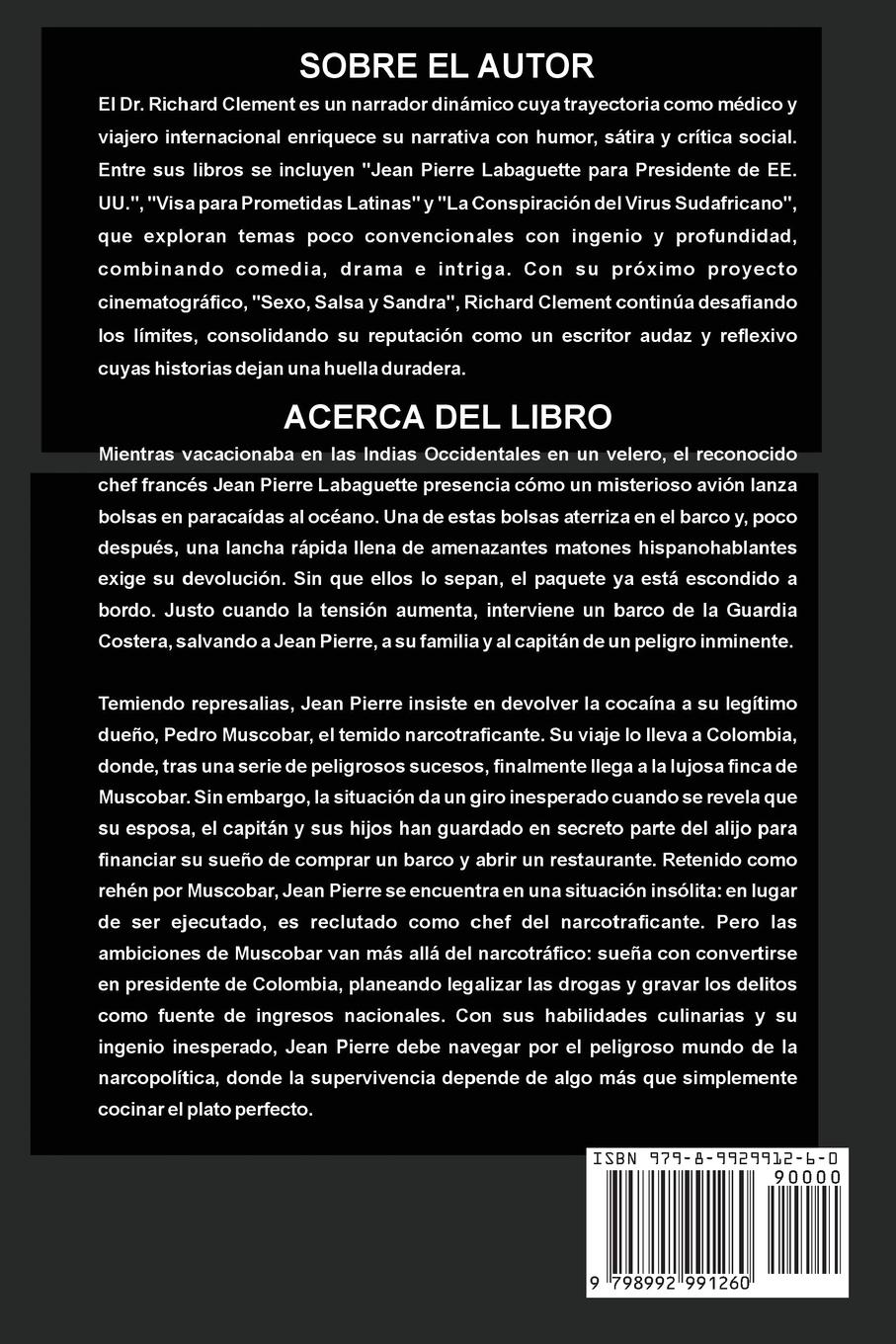Rückseitencover Jean Pierre Labaguette y el Narco Presidente