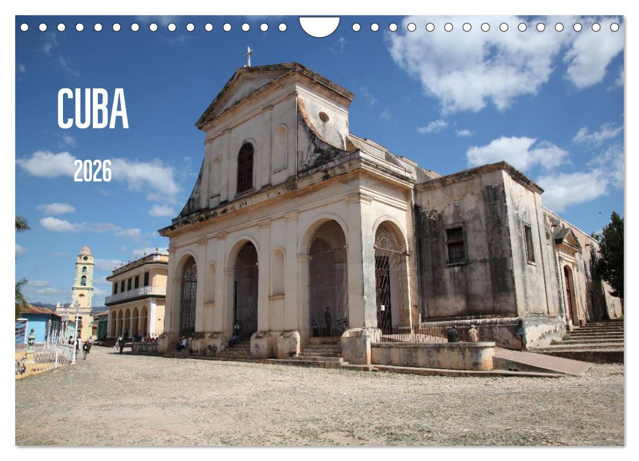 Vorderes Coverbild CUBA 2026 (Wandkalender 2026 DIN A4 quer), CALVENDO Monatskalender