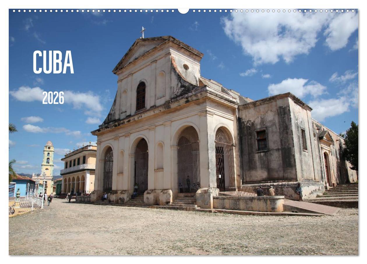 Vorderes Coverbild CUBA 2026 (Wandkalender 2026 DIN A2 quer), CALVENDO Monatskalender