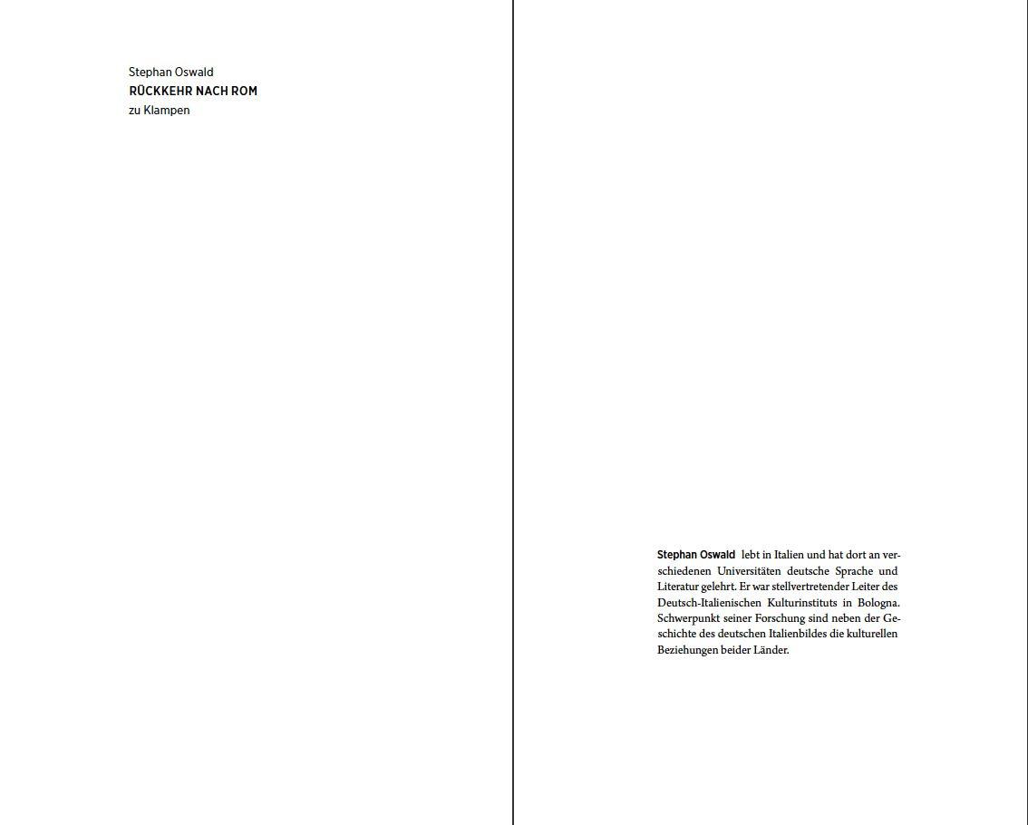 Beispielinhalt (Bild) Rückkehr nach Rom