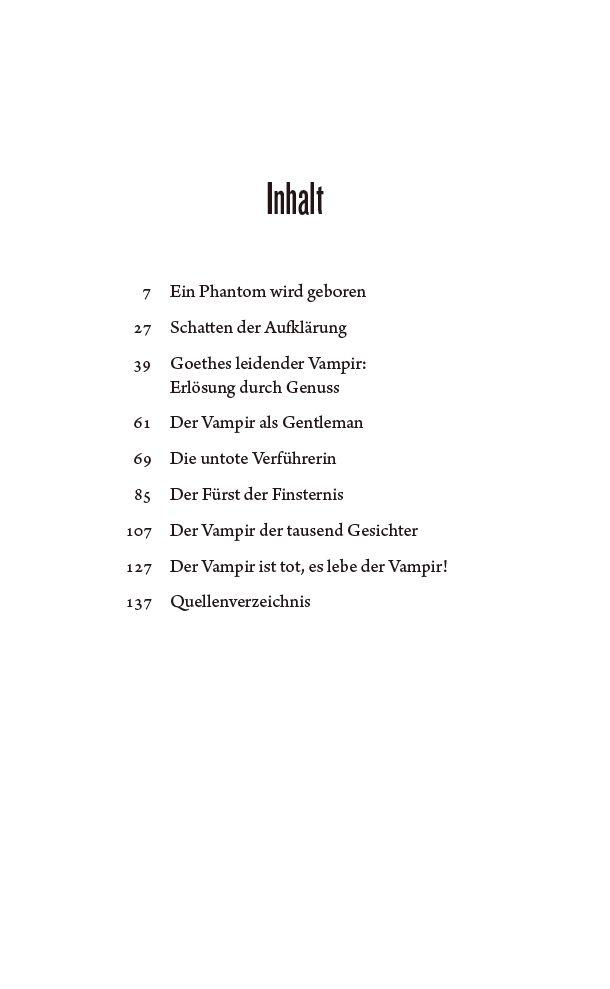 Beispielinhalt (Bild) Die Geburt des Vampirs