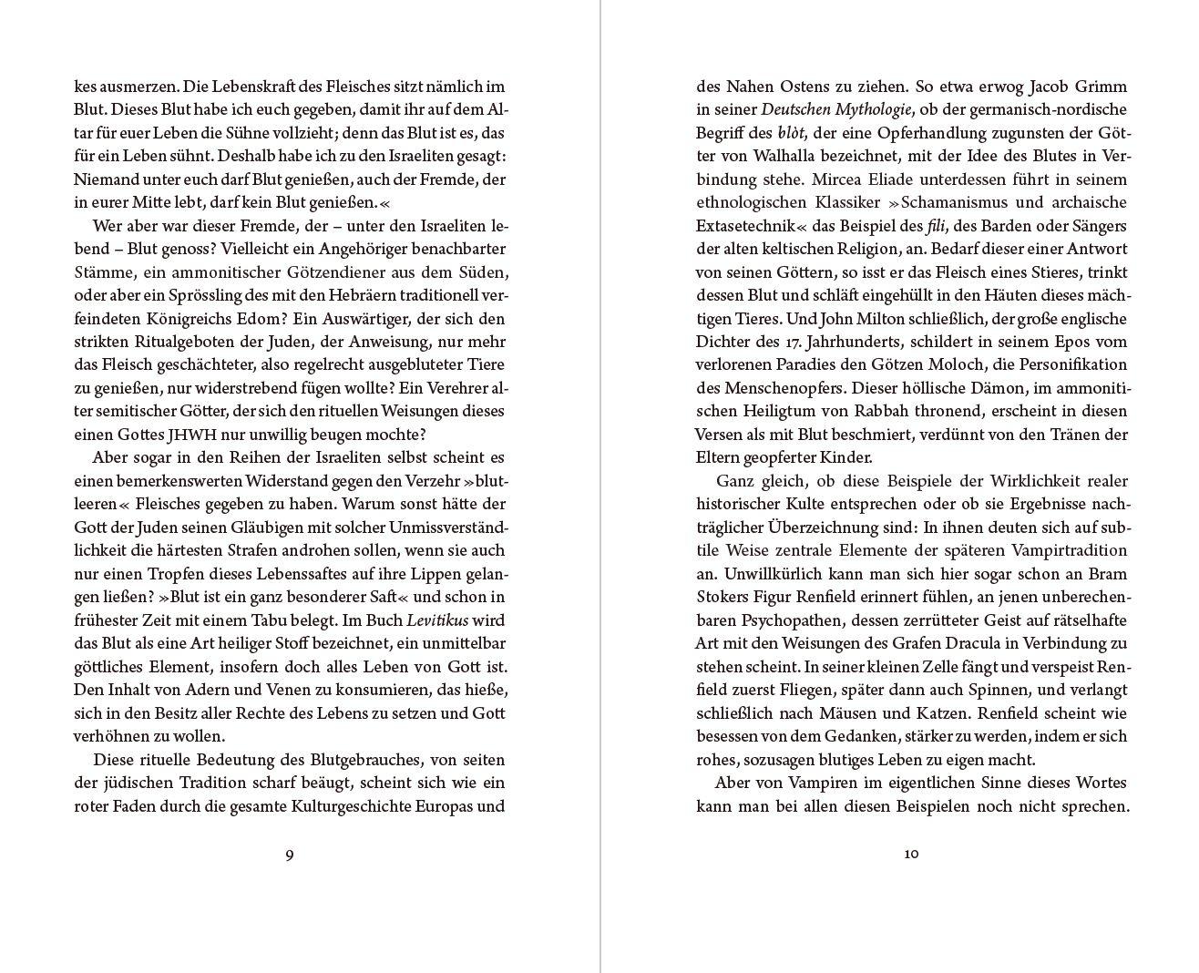 Beispielinhalt (Bild) Die Geburt des Vampirs