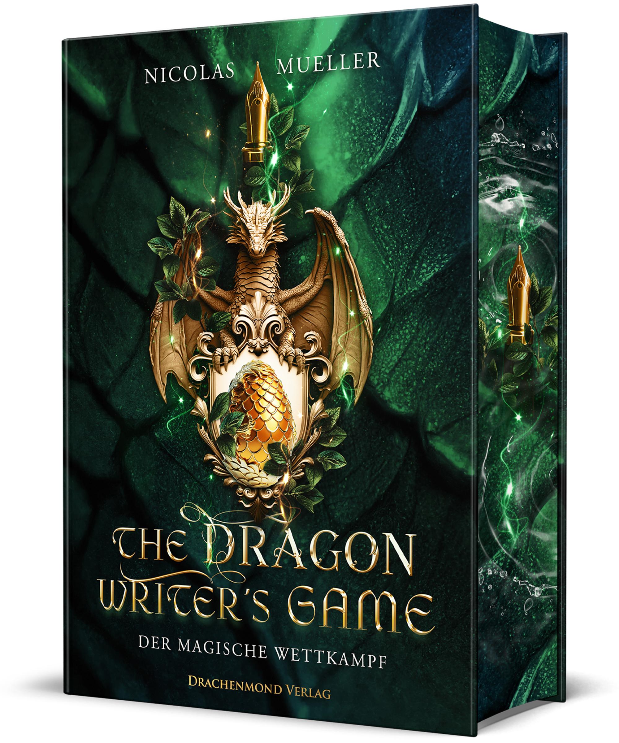 Vorderes Coverbild The Dragon Writer's Game - Der magische Wettkampf