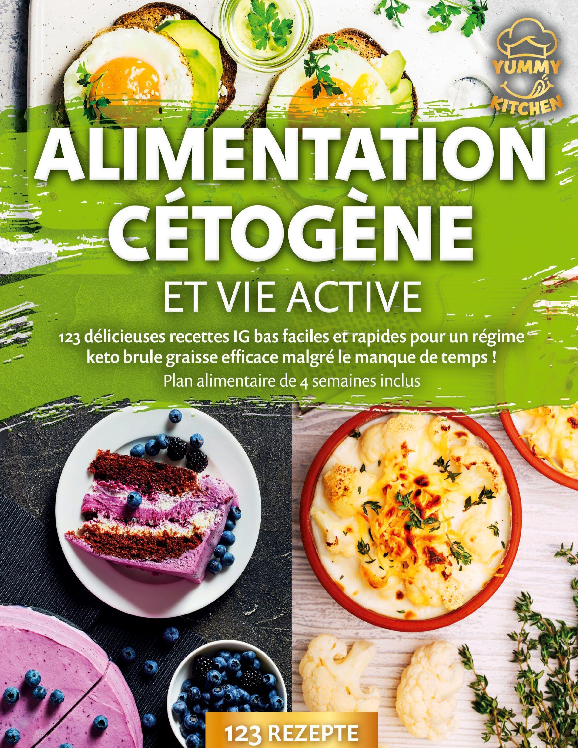 Vorderes Coverbild Alimentation cétogène et vie active