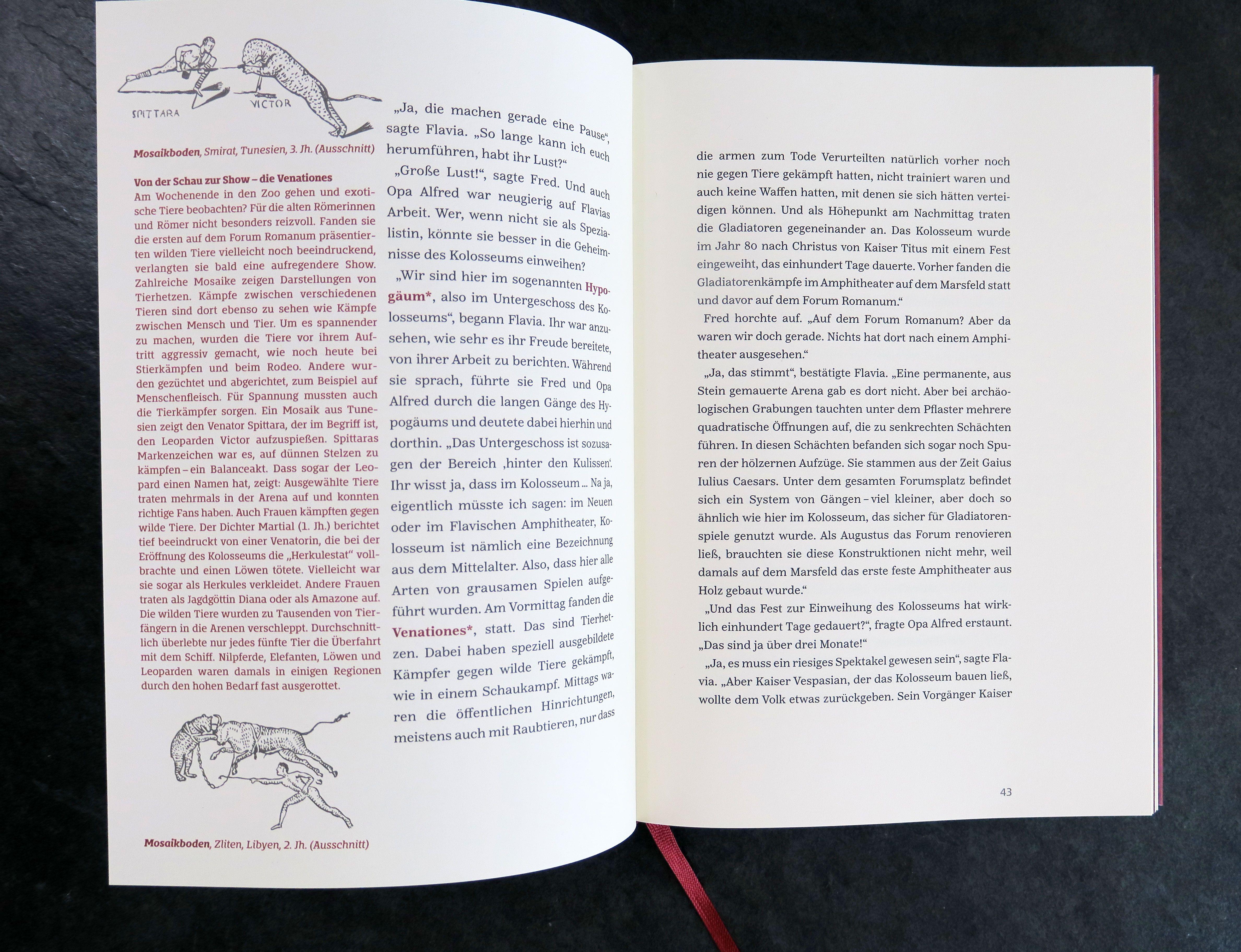 Beispielinhalt (Bild) Fred im alten Rom