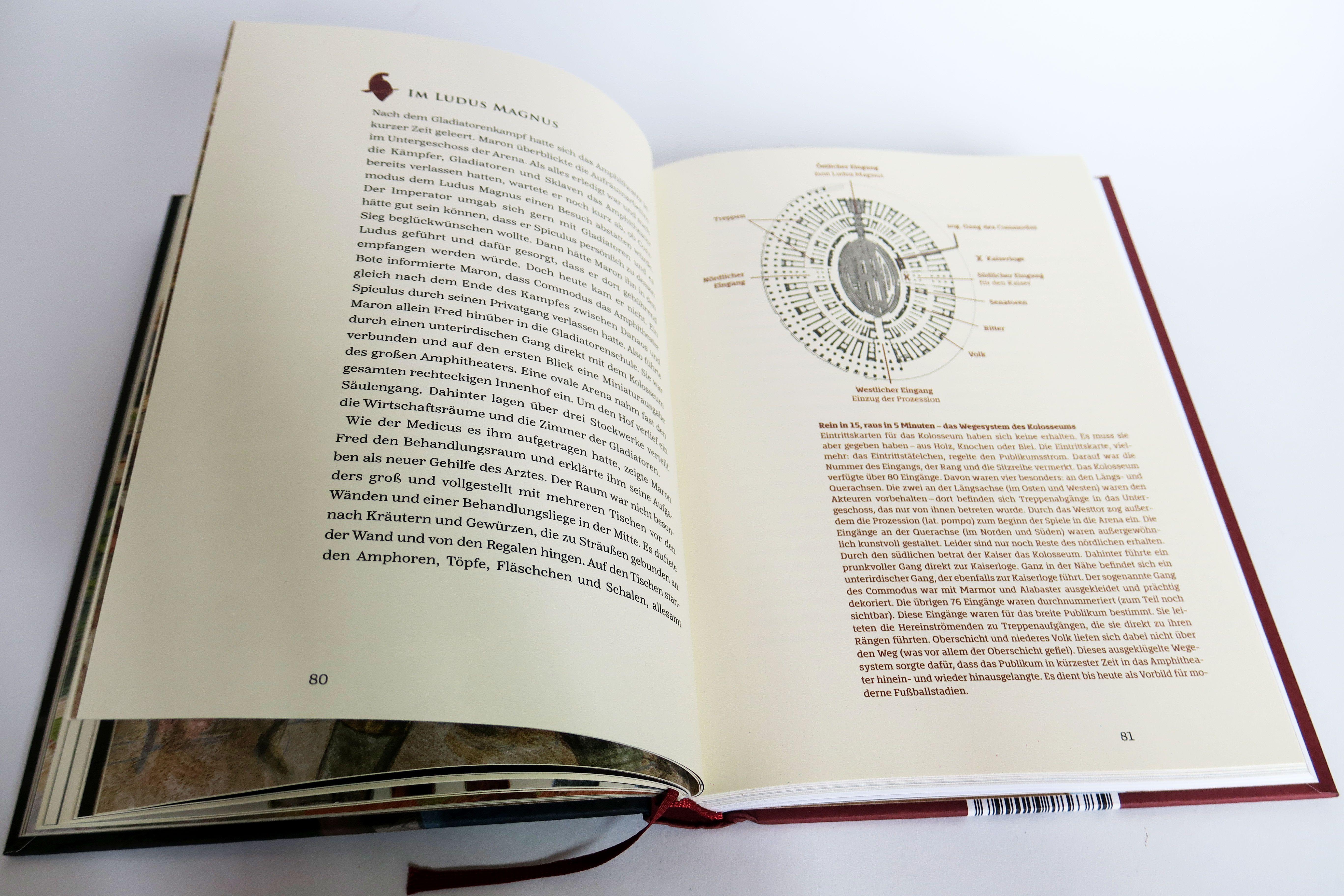 Beispielinhalt (Bild) Fred im alten Rom