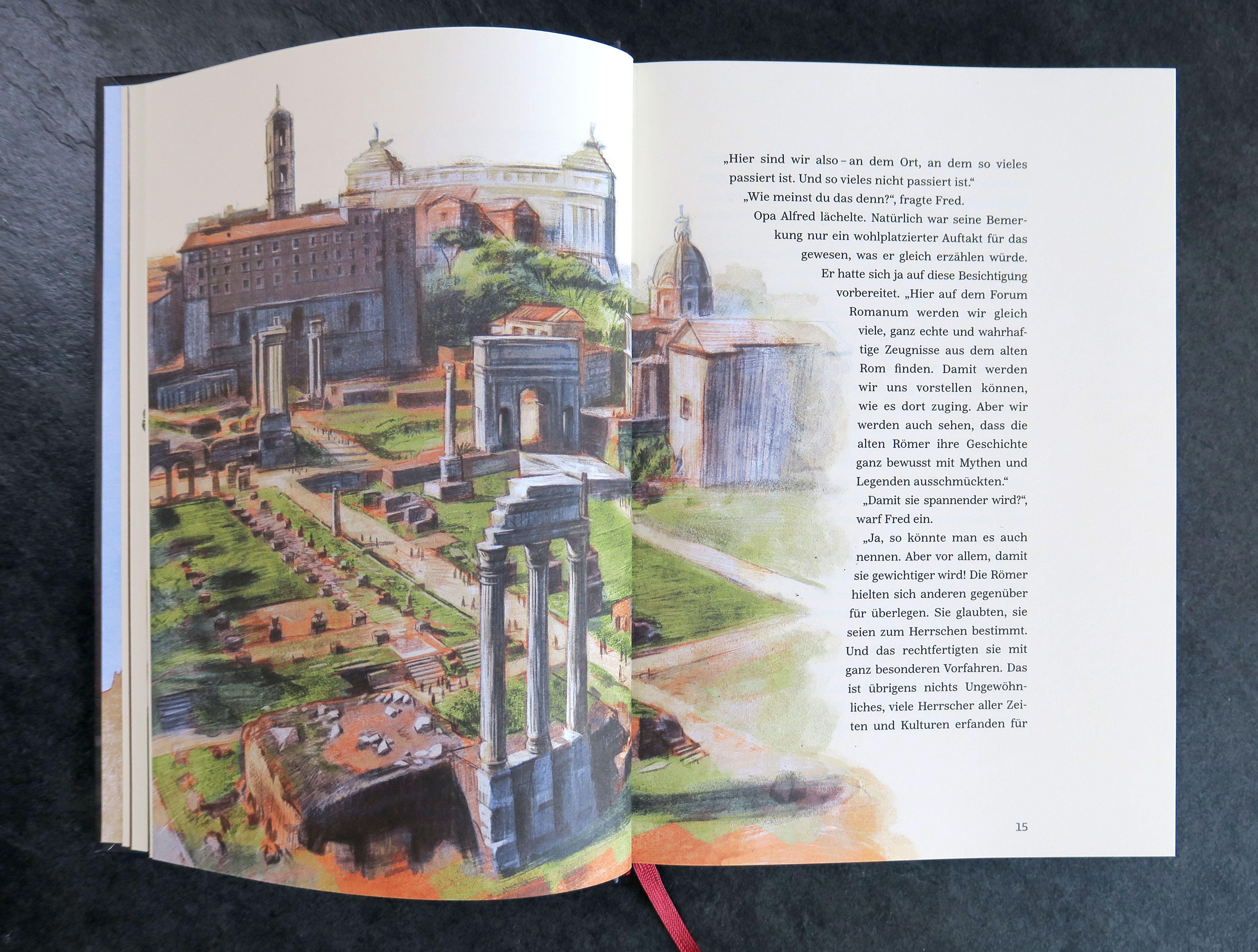 Beispielinhalt (Bild) Fred im alten Rom