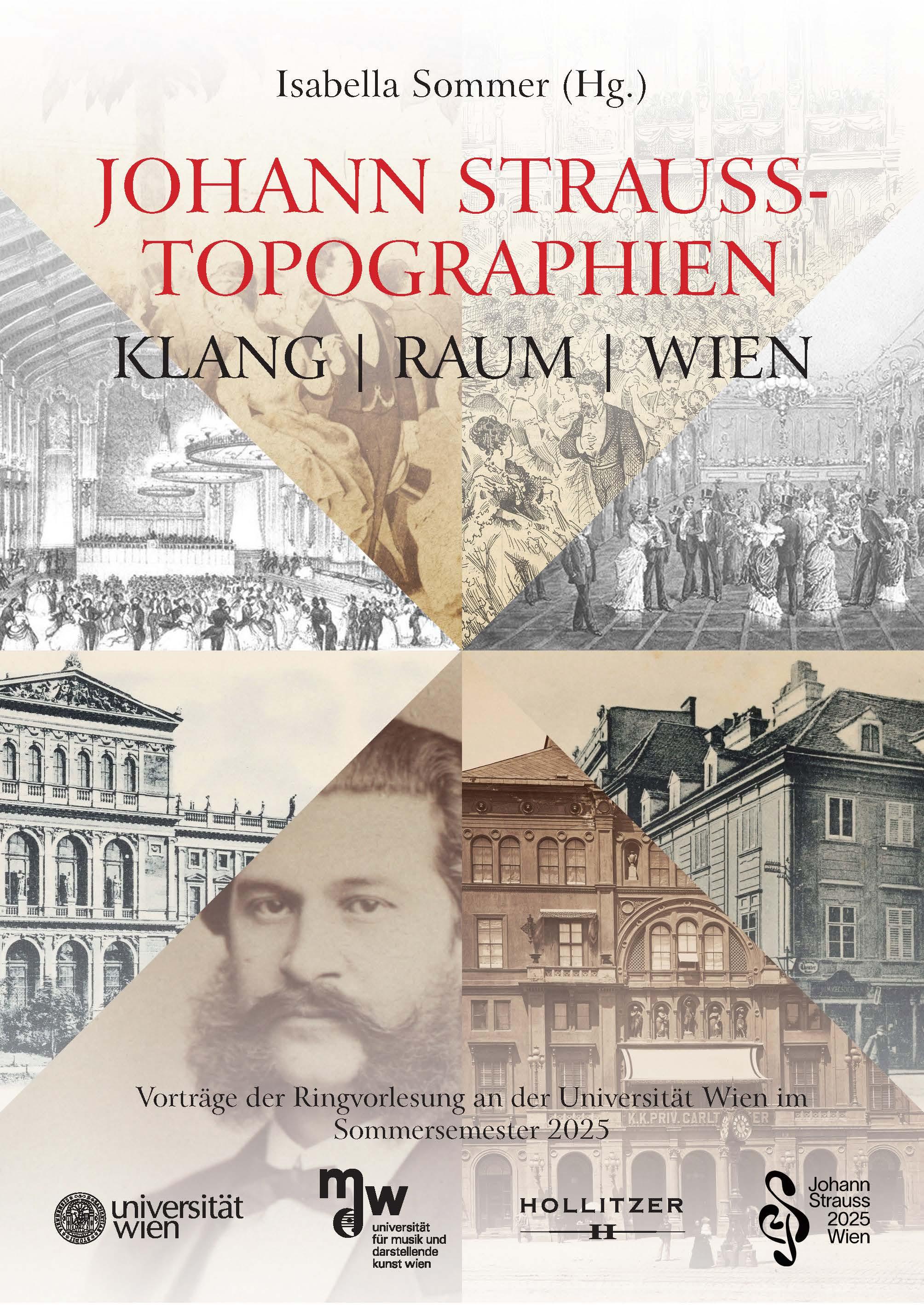 Vorderes Coverbild Johann Strauss-Topografien