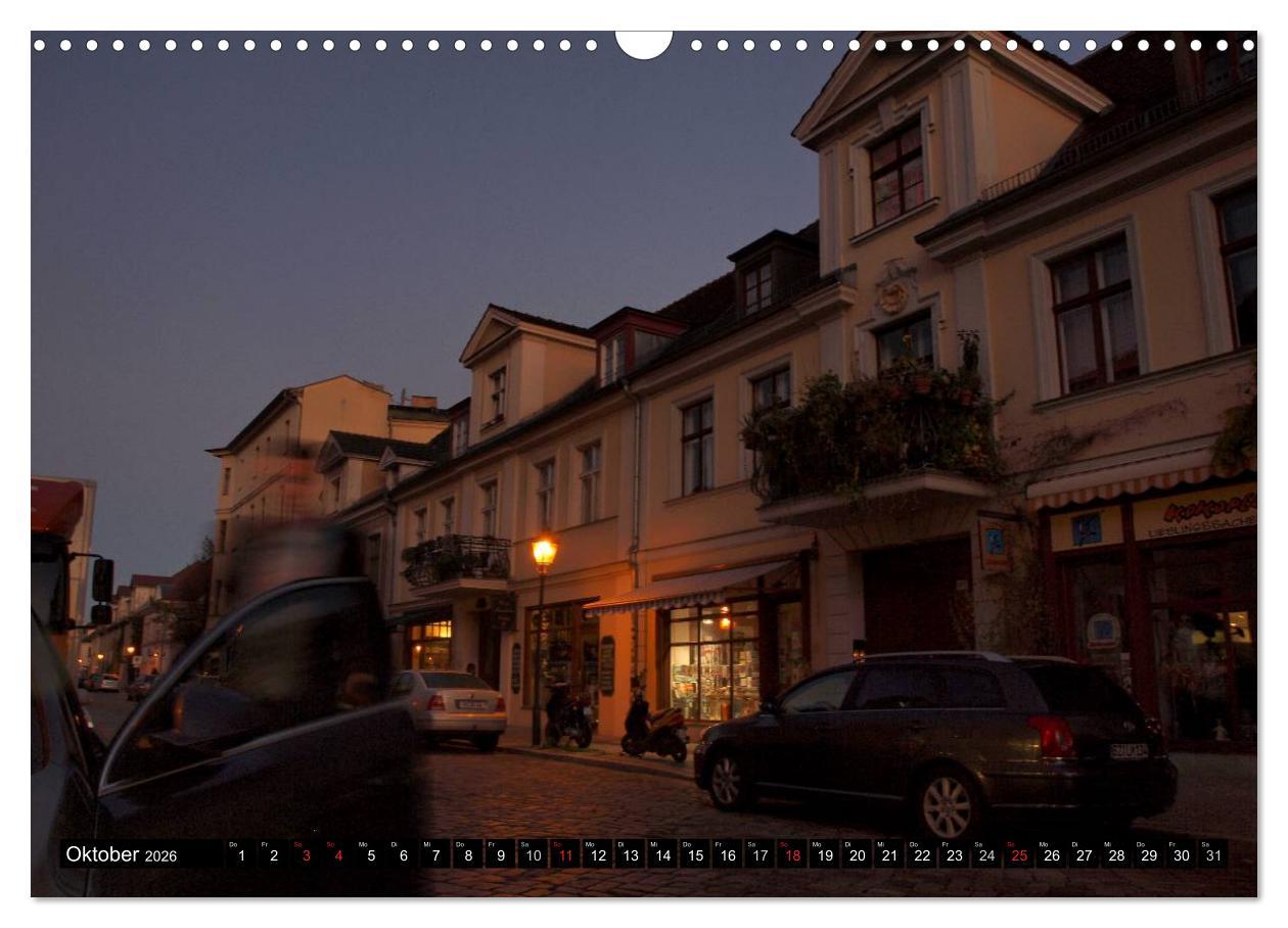Beispielinhalt (Bild) Bildkalender Potsdam 2026 (Wandkalender 2026 DIN A3 quer), CALVENDO Monatskalender