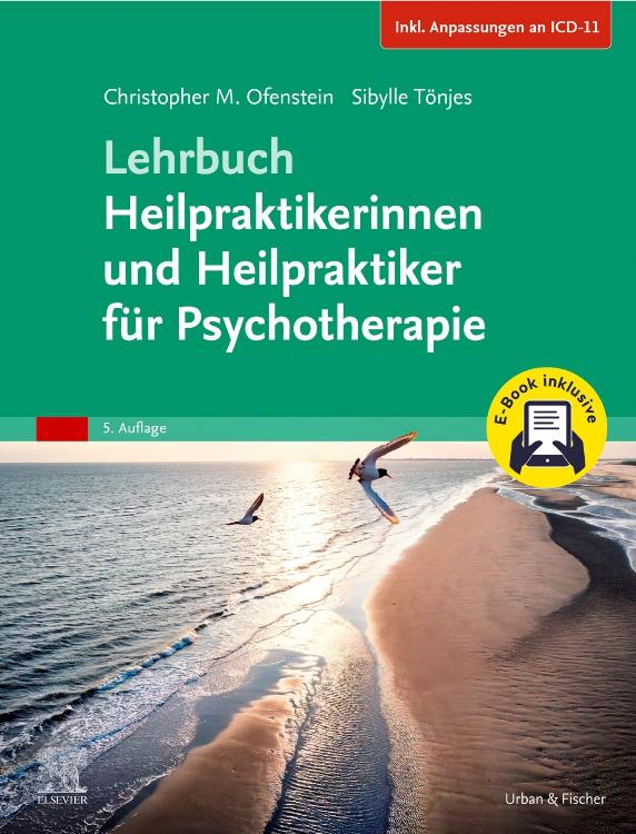 Vorderes Coverbild Lehrbuch Heilpraktikerinnen und Heilpraktiker für Psychotherapie + E-Book (Inkl. Anpassungen an ICD-11)