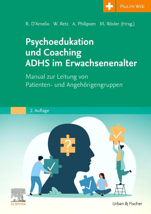Vorderes Coverbild Psychoedukation und Coaching ADHS im Erwachsenenalter