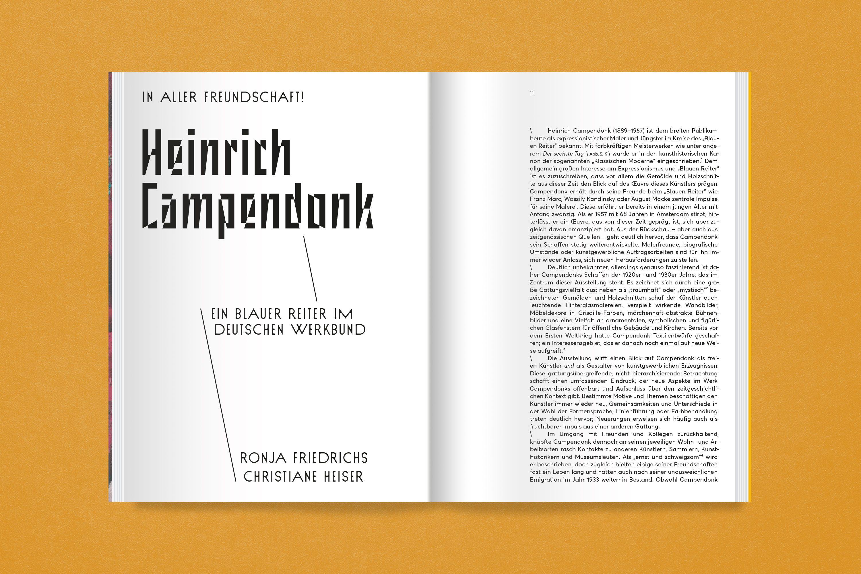 Beispielinhalt (Bild) Campendonk: In aller Freundschaft!