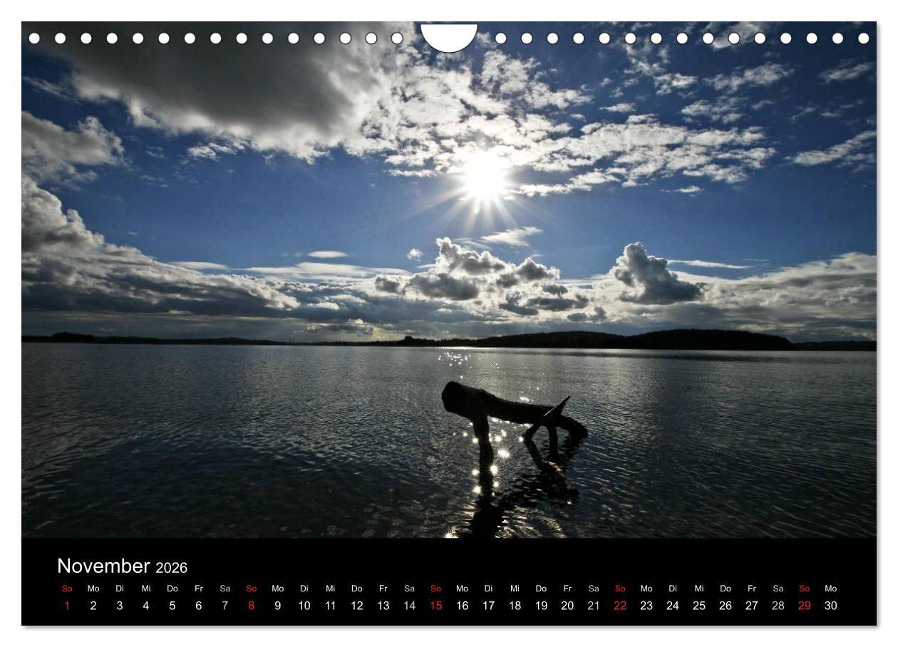 Beispielinhalt (Bild) Rügen (Wandkalender 2026 DIN A4 quer), CALVENDO Monatskalender