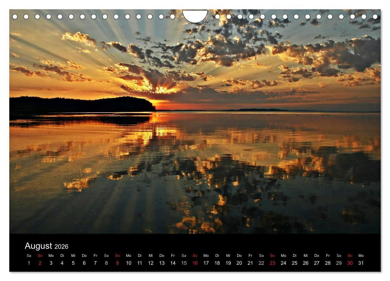 Beispielinhalt (Bild) Rügen (Wandkalender 2026 DIN A4 quer), CALVENDO Monatskalender