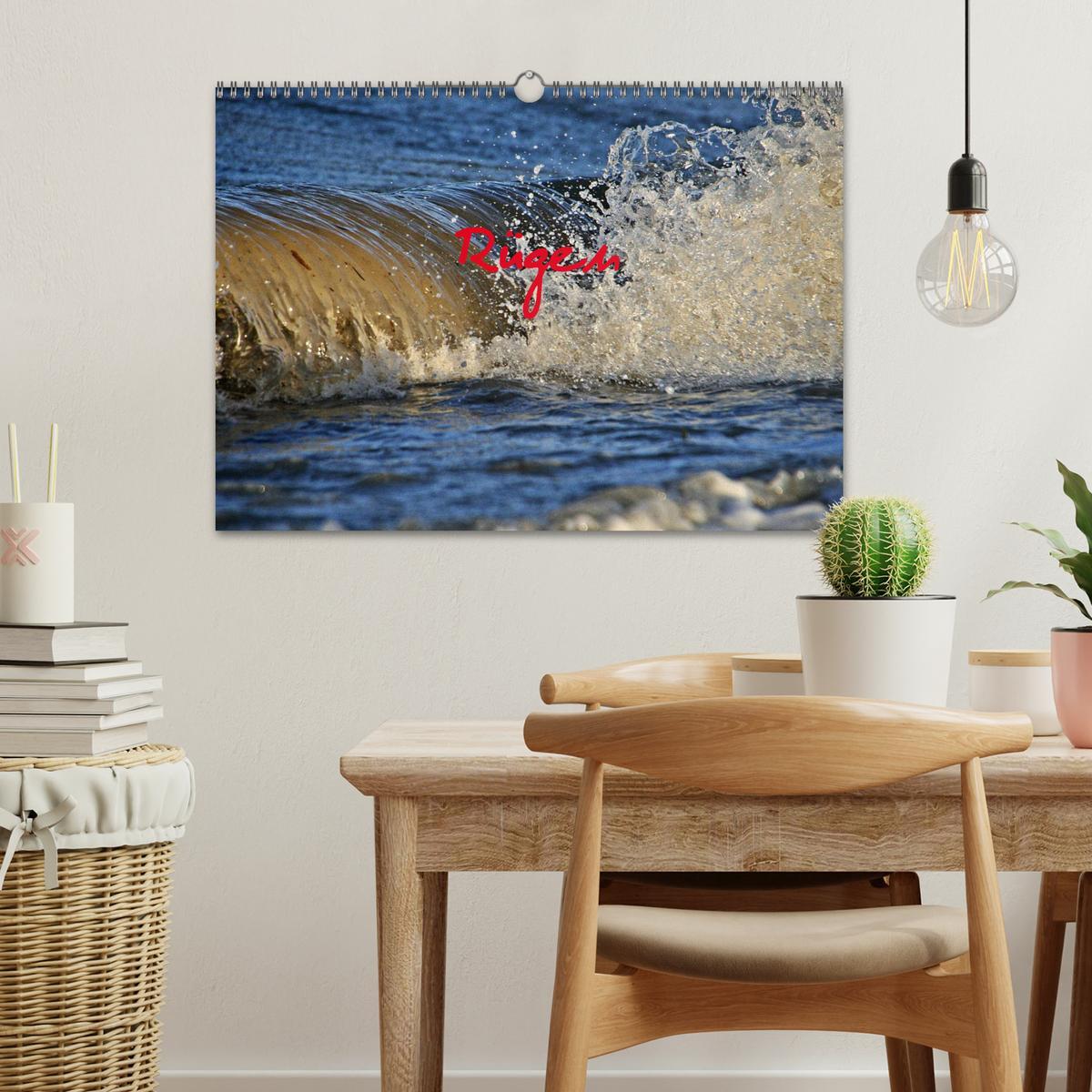 Beispielinhalt (Bild) Rügen (Wandkalender 2026 DIN A3 quer), CALVENDO Monatskalender