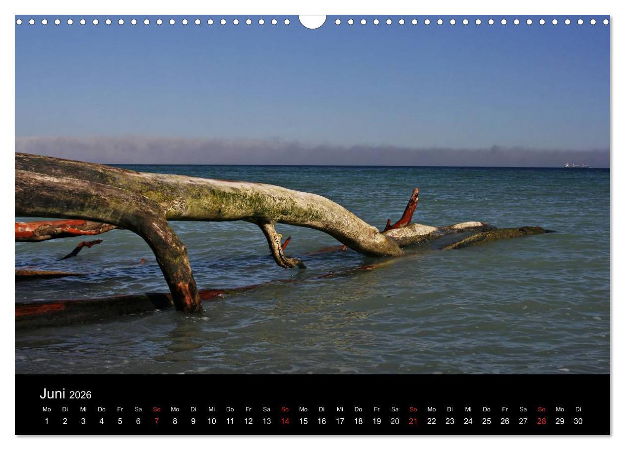 Beispielinhalt (Bild) Rügen (Wandkalender 2026 DIN A3 quer), CALVENDO Monatskalender