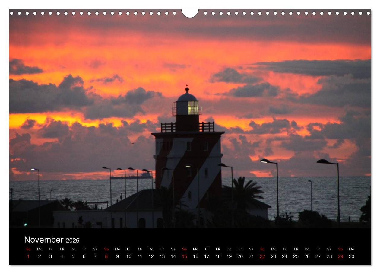 Beispielinhalt (Bild) Kapstadt - Die schönste Stadt der Welt (Wandkalender 2026 DIN A3 quer), CALVENDO Monatskalender