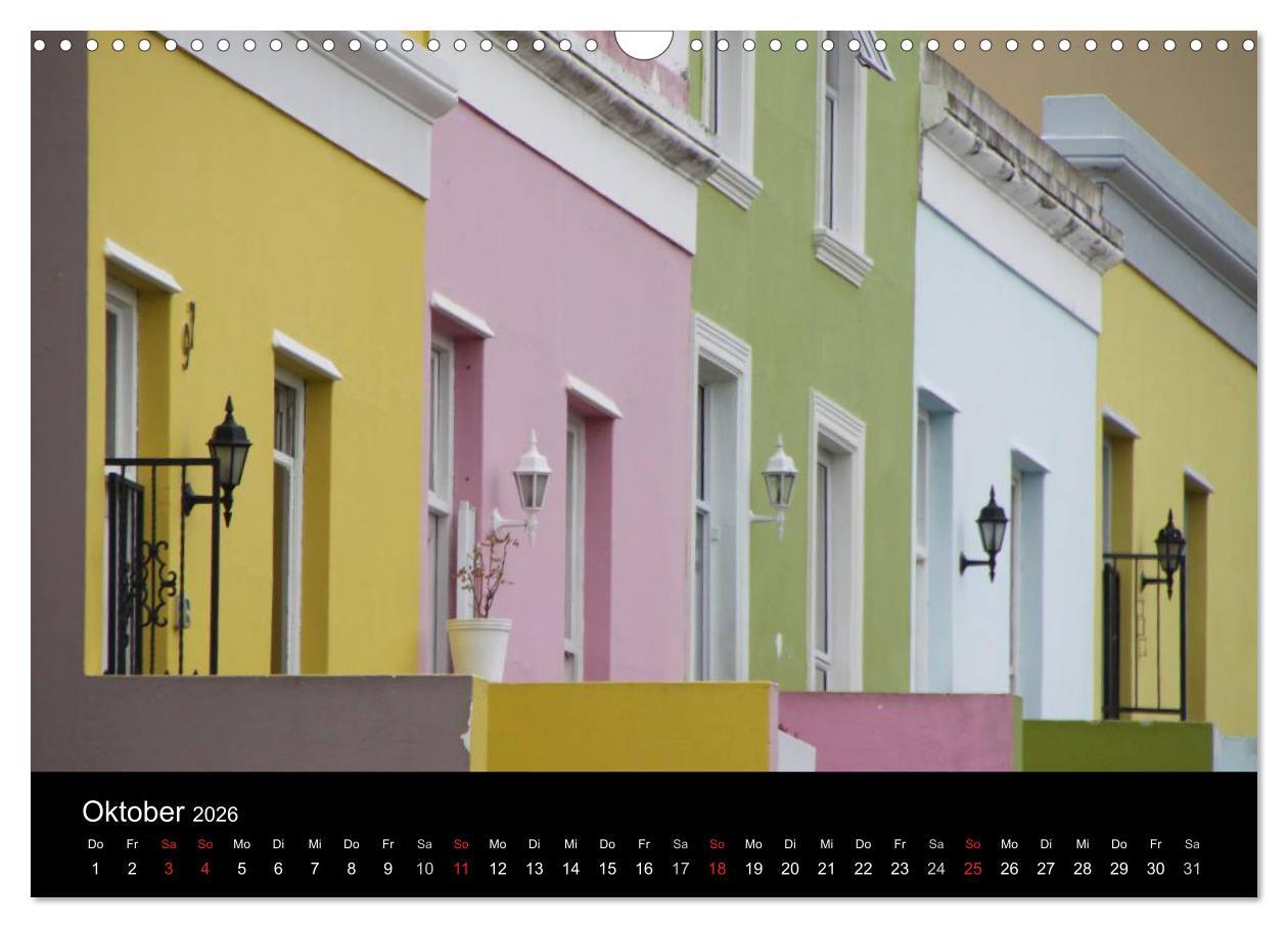 Beispielinhalt (Bild) Kapstadt - Die schönste Stadt der Welt (Wandkalender 2026 DIN A3 quer), CALVENDO Monatskalender
