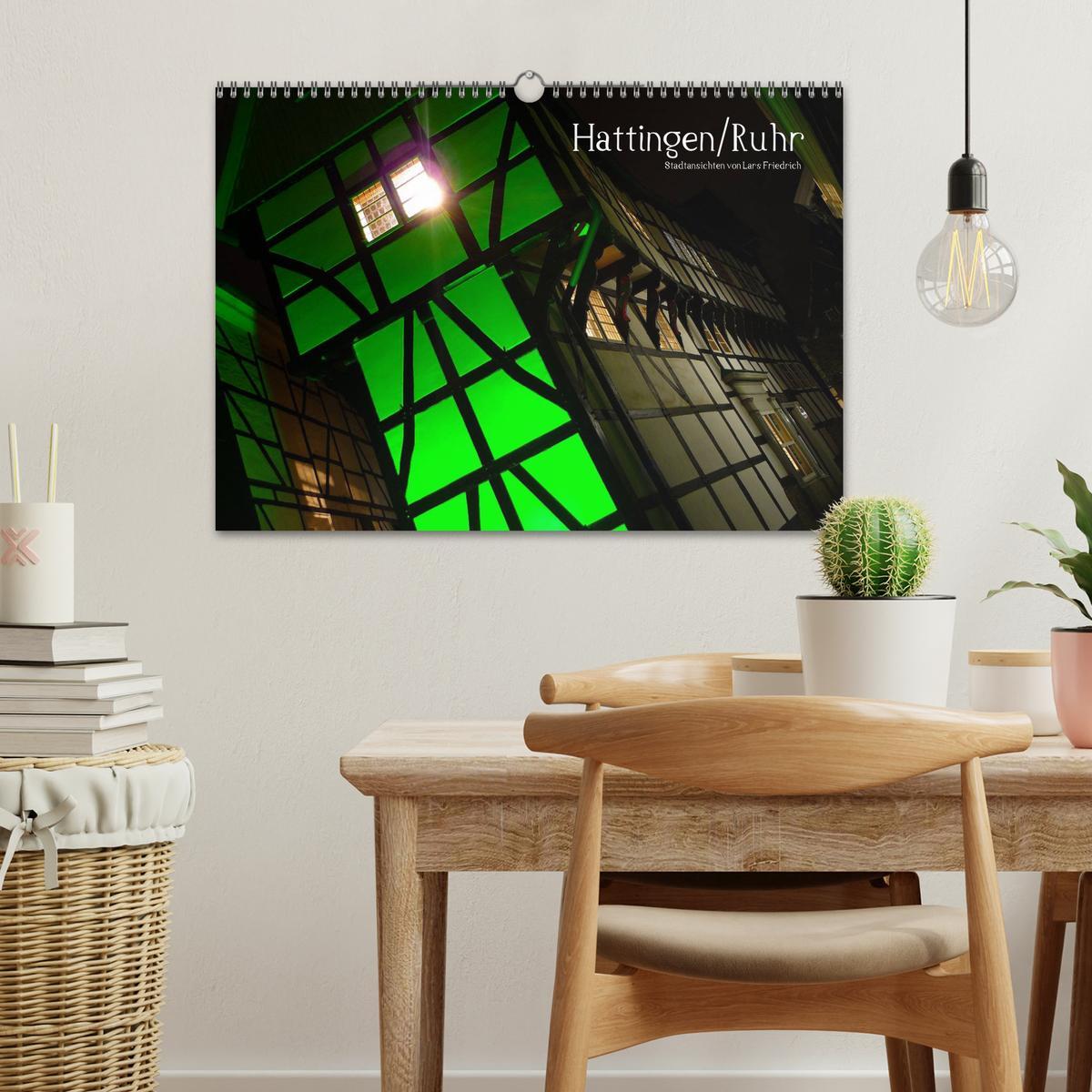Beispielinhalt (Bild) Hattingen/Ruhr (Wandkalender 2026 DIN A3 quer), CALVENDO Monatskalender