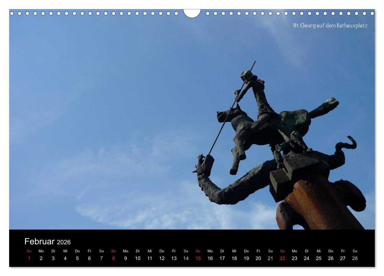 Beispielinhalt (Bild) Hattingen/Ruhr (Wandkalender 2026 DIN A3 quer), CALVENDO Monatskalender